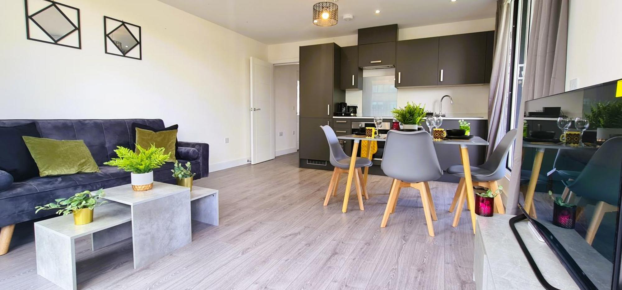 Green Stay Modern Apartment ヘメル・ヘムステッド エクステリア 写真